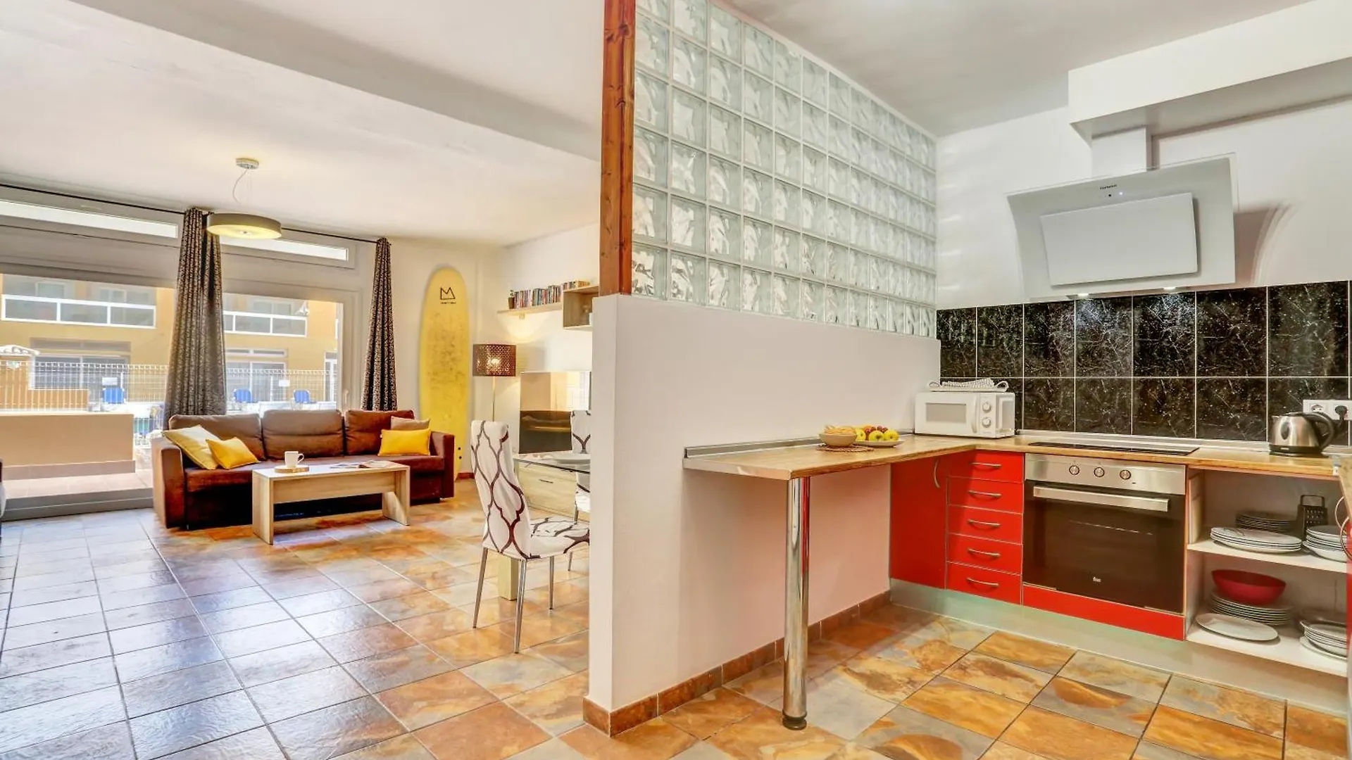 La Concha Beach Apartments With Pool For Kids! El Cotillo